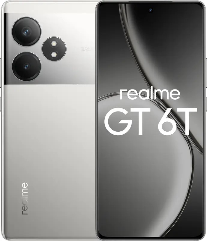 Smartfon Realme GT 6T 8/256GB 5G 6.78" 120Hz Srebny